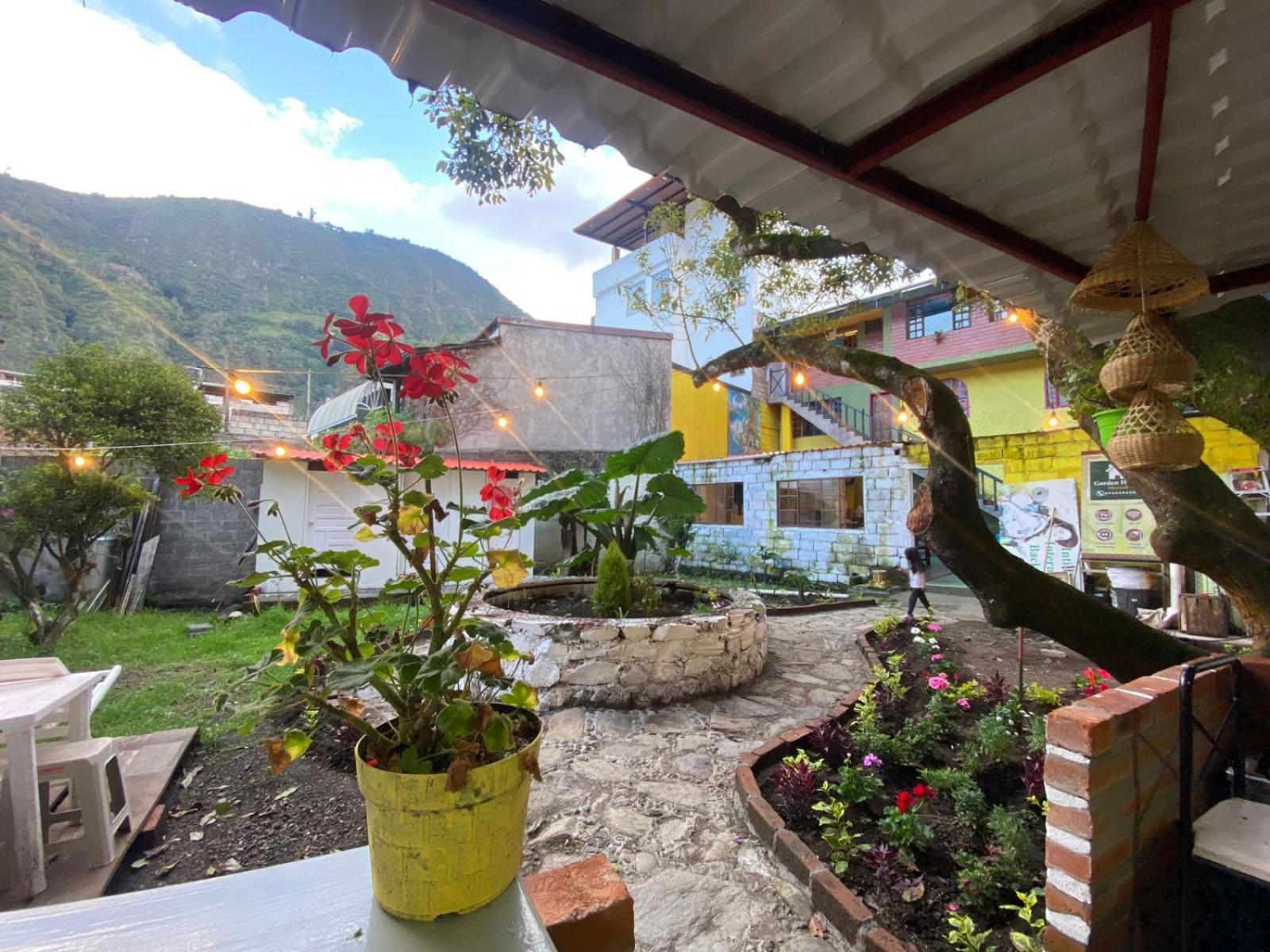 Garden House Hostal Baños Exterior foto
