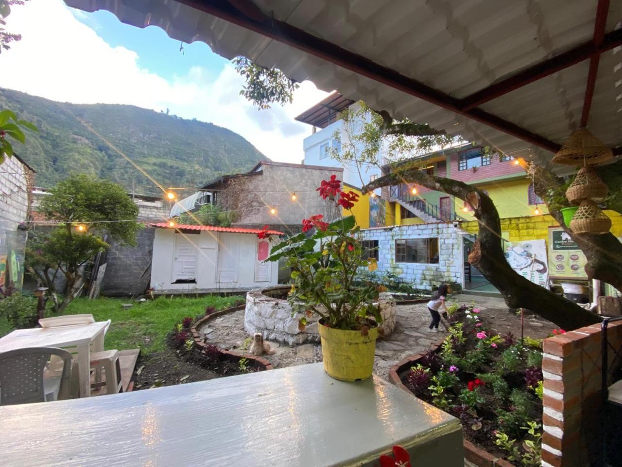 Garden House Hostal Baños Exterior foto